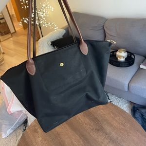 Black Longchmp Tote